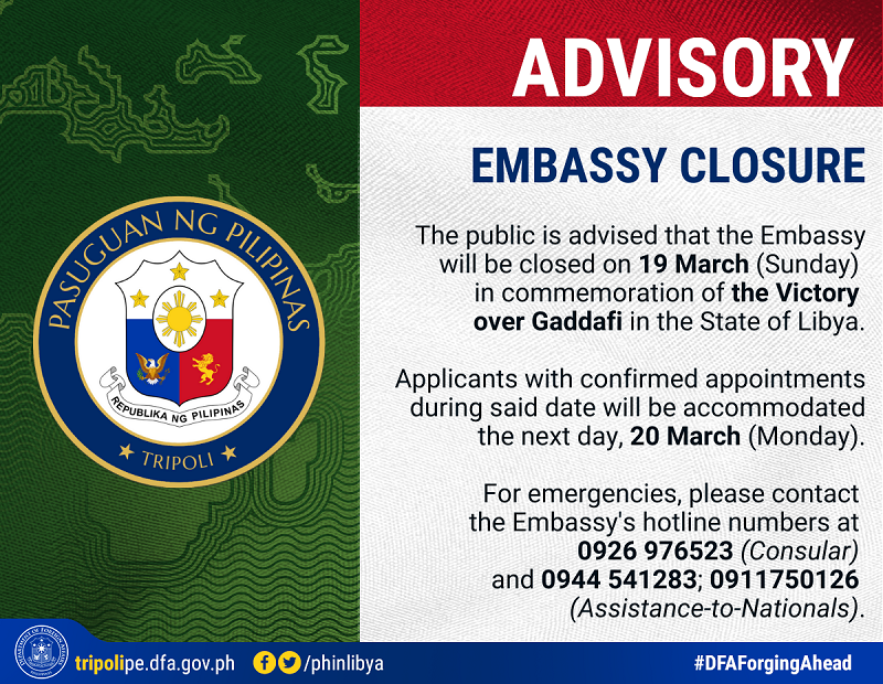 Embassy Closure