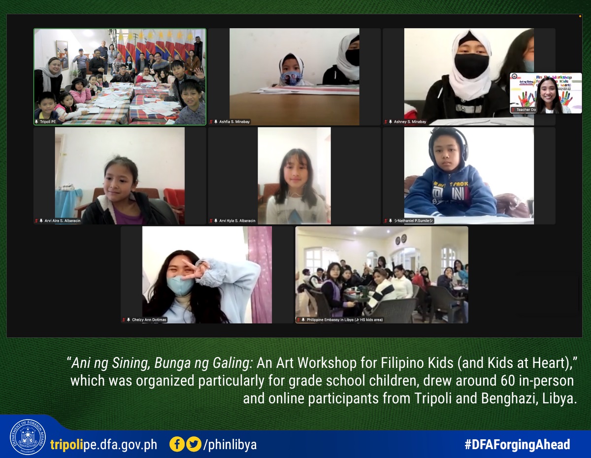 National arts Month 2023 in Libya Ends with Arts Workshop for Kids 4