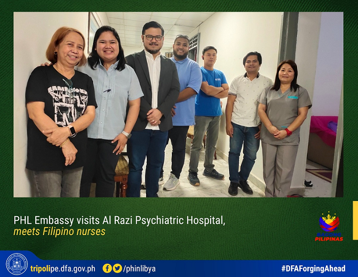 30 Sep 2024 Pasuguan binisita ang Al Razi Psychiatric Hospital nakipagpulong sa mga manggagawang Filipino