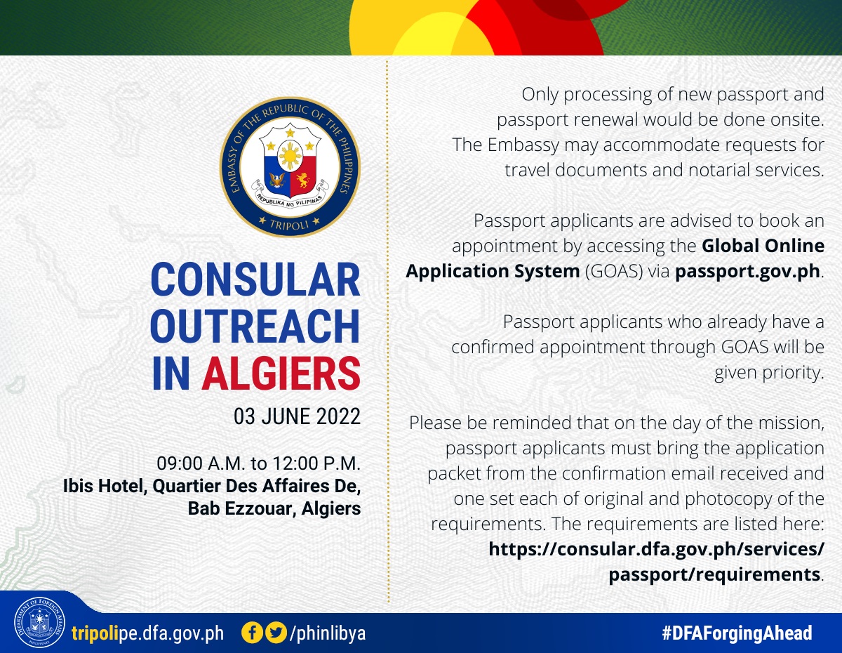 Consular Outreach Algiers 03June2022